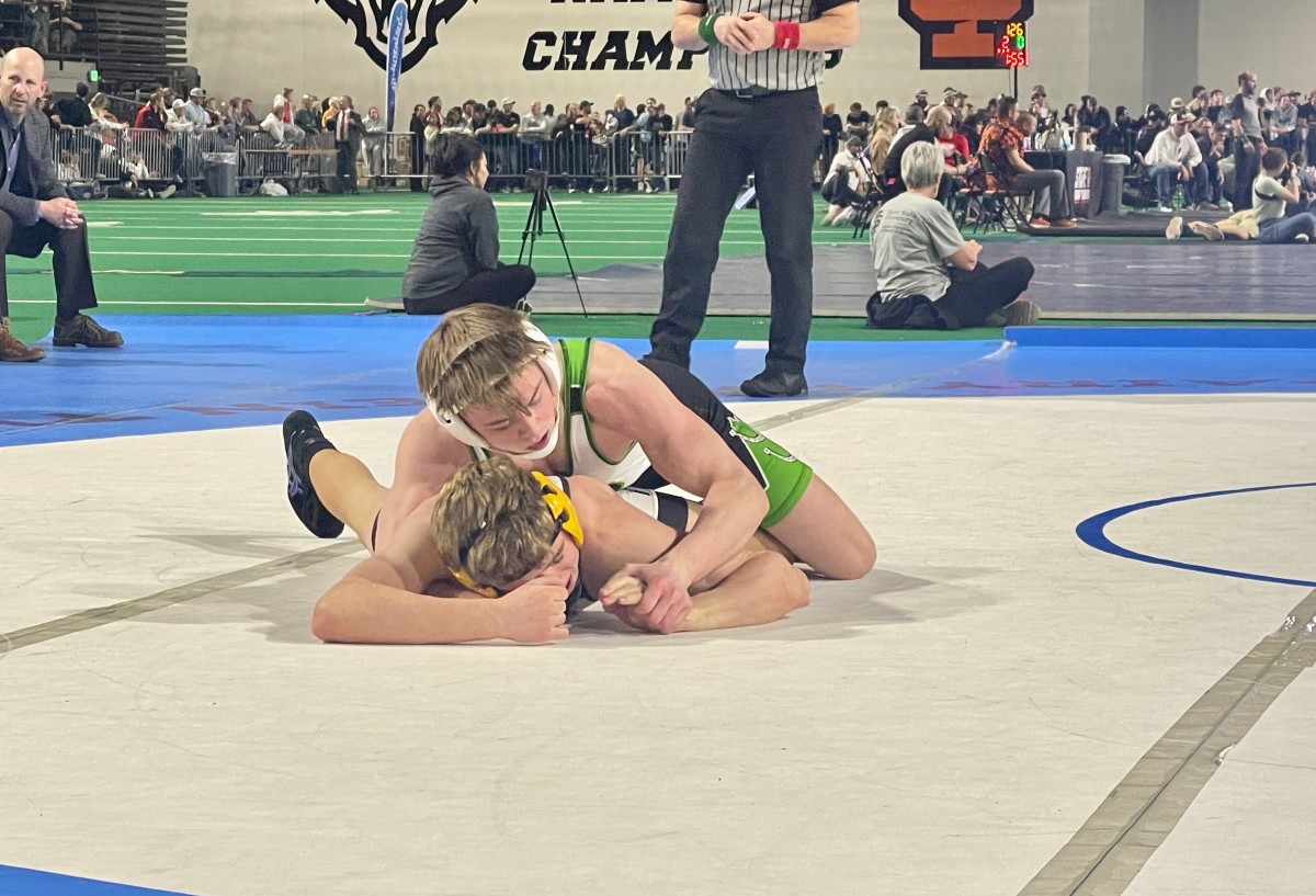 Mack Mauger, Blackfoot wrestling